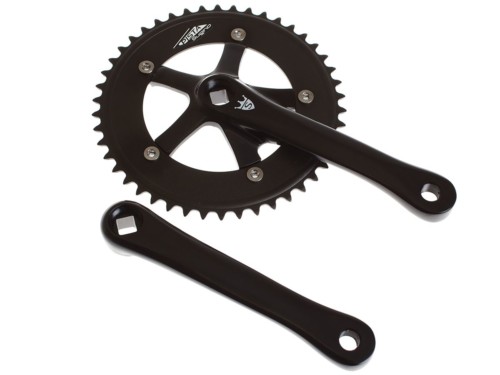 _Sugino Pista Crank-Black 46T BLB